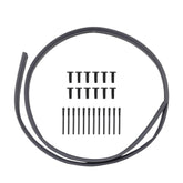 Front Bumper Hood Seal Rivets Compatible with 2008-2019 Dodge Challenger Replaces# 68051392AB 68051392AA